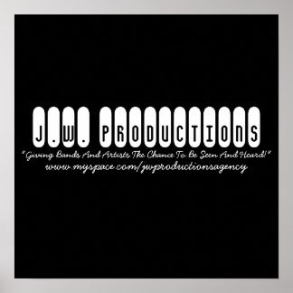 J.W. Produktionen, "Gaben und Künstler die... Poster