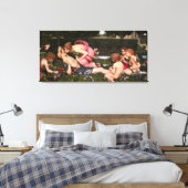 J. W. WATERHOUSE - DAS ERwachen von ADONIS - 1899 Leinwanddruck (Insitu (Schlafzimmer))