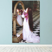 J. W. WATERHOUSE - MARIANA IM SÜDEN - 1897 - LEINWANDDRUCK (Insitu (Holzboden))