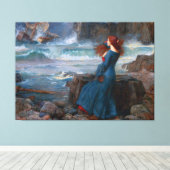 J. W. WATERHOUSE - MIRANDA (THE TEMPEST) - 1916 - LEINWANDDRUCK (Insitu (Holzboden))