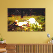 J. W. WATERHOUSE - OPHELIA - 1889 - Pre-Raphaelit Leinwanddruck (Insitu (Wohnzimmer))