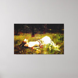 J. W. WATERHOUSE - OPHELIA - 1889 - Pre-Raphaelit Leinwanddruck