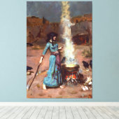 J. W. WATERHOUSE - THE MAGIC CIRCLE - 1886 - LEINWANDDRUCK (Insitu (Holzboden))