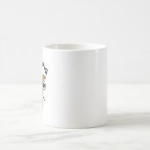 J Walking Funny Alphabet Pun Kaffeetasse (Mittel)