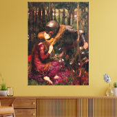 J. WATERHOUSE - DIE SCHÖNE LADY OHNE SCHMERZEN LEINWANDDRUCK (Insitu (Wohnzimmer))