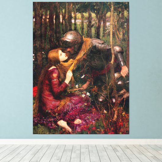 J. WATERHOUSE - DIE SCHÖNE LADY OHNE SCHMERZEN LEINWANDDRUCK (Insitu (Holzboden))