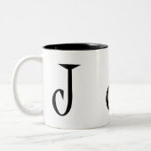 J ZWEIFARBIGE TASSE (Links)