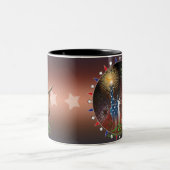 J ZWEIFARBIGE TASSE (Mittel)