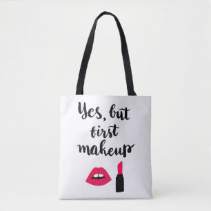 Ja aber erste niedliche Phrase des Make-up  Tasche