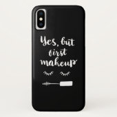 Ja aber erstes Make-up Case-Mate iPhone Hülle (Rückseite)