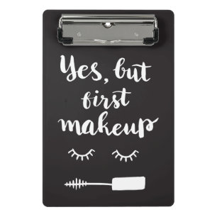 Ja aber erstes Make-up Mini Klemmbrett