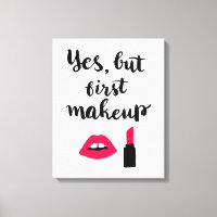 Ja, aber Erstes Makeup | Niedlicher Satz