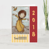 Ja!!!! - ABSCHLUSS Karte (Vorderseite)