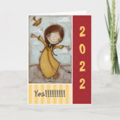 Ja!!!! - ABSCHLUSS Karte (Vorderseite)