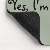 Ja arbeite ich mousepad (Ecke)