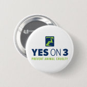 Ja auf 3! Knopf Button (Vorne & Hinten)