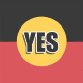 Ja Aufkleber (Vorderseite)