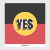 Ja Aufkleber (Blatt)