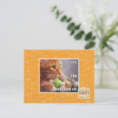 Ja benötige ich sie alle postkarte (Stehend Vorderseite)