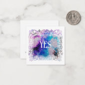 *~* JA Beziehung AP63 Flachbezugskarte Mitteilungskarte (Vorderseite/Rückseite Beispiel)