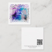 *~* JA Beziehung AP63 Flachbezugskarte Mitteilungskarte (Vorne/Hinten)