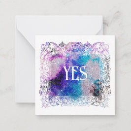 *~* JA Beziehung AP63 Flachbezugskarte Mitteilungskarte