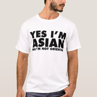 Ja bin ich asiatisches kein ich bin nicht T-Shirt