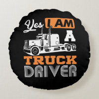 Ja bin ich ein LKW-Fahrer-halb LKW