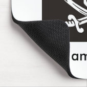 Ja bin ich ein Pirat! Schädel-u. Mousepad (Ecke)