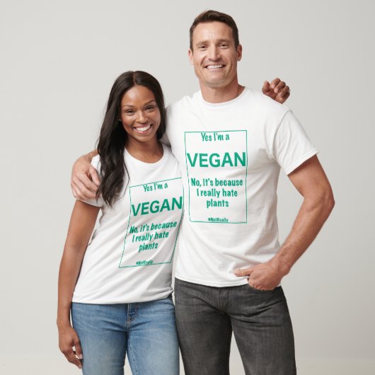 Ja bin ich ein veganes T-Shirt (Unisex)