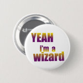 Ja bin ich ein Zauberer Button (Vorne & Hinten)