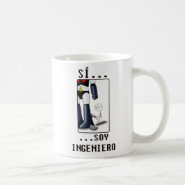 Ja bin ich Ingenieur Kaffeetasse