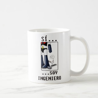 Ja bin ich Ingenieur Kaffeetasse