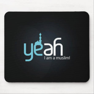 Ja bin ich moslemisch! Mousepad