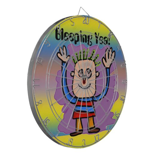 Ja bleichend! dartscheibe (Vorderseite Links)