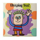 Ja bleichend! Kachel (Vorderseite)