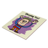 Ja bleichend! Keramikfliese (Seite)