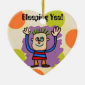 Ja bleichend! keramikornament (Vorne)