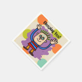 Ja bleichend! Paper Napkin Serviette (Ecke)