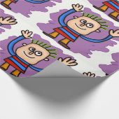 Ja bleichend! Schleifpapier Geschenkpapier (Ecke)
