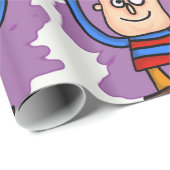 Ja bleichend! Schleifpapier Geschenkpapier (Rolleneckpunkt)