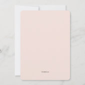 Ja Bridal Dusche Einladung (Rückseite)