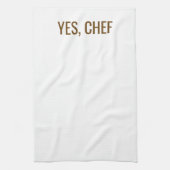 JA, CHEF GESCHIRRTUCH (Vertikal)