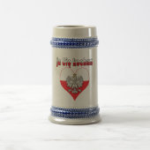 ja Cie kocham Eagle Heart Bierglas (Mittel)