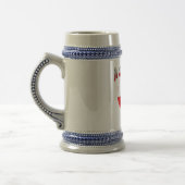 ja Cie kocham Eagle Heart Bierglas (Links)