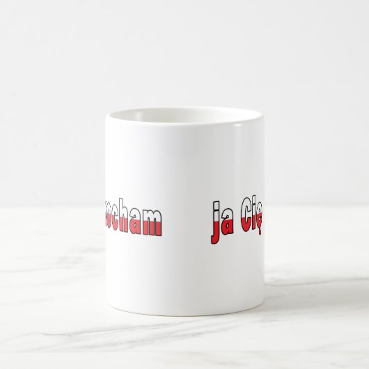 ja Cie kocham - I Liebe You Kaffeetasse (Mittel)