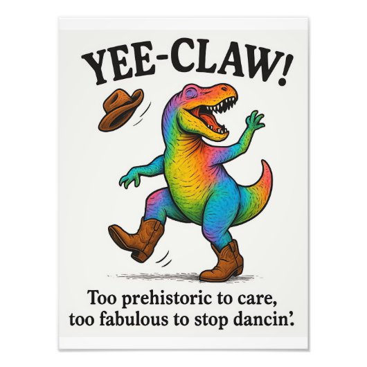 Ja, Claw! Fotodruck (Vorne)