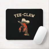 Ja, Claw! Funny Crawfish Cajun Seafood Festival Mousepad (Mit Mouse)