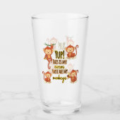 Ja! Das ist mein Zirkus, das sind meine vier Affen Glas (Vorderseite)