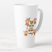 Ja! Das ist mein Zirkus, das sind meine vier Affen Milchtasse (Rechte Ecke)